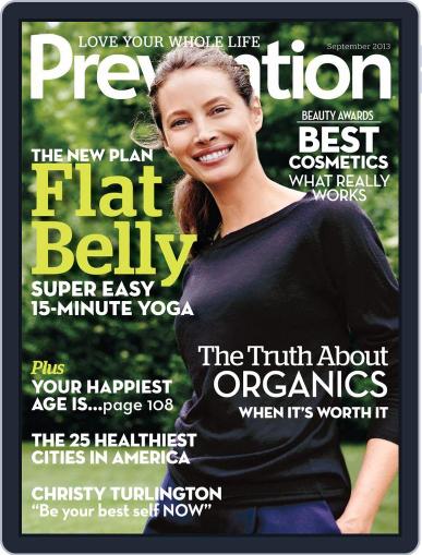 Prevention September 1st, 2013 Digital Back Issue Cover