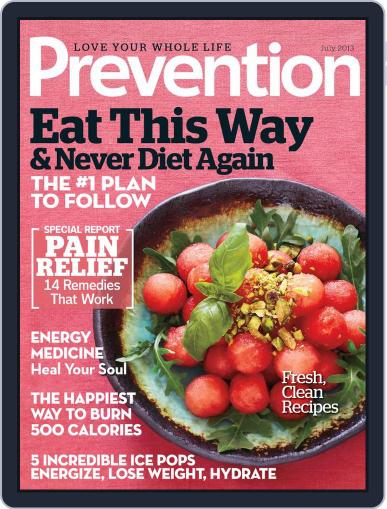 Prevention July 1st, 2013 Digital Back Issue Cover