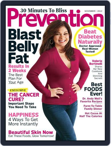Prevention October 11th, 2012 Digital Back Issue Cover
