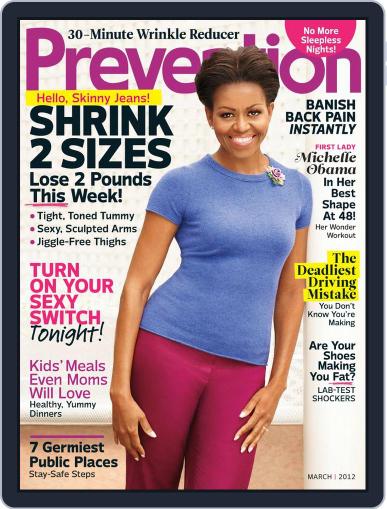Prevention February 8th, 2012 Digital Back Issue Cover