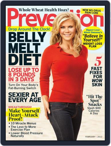Prevention January 4th, 2012 Digital Back Issue Cover