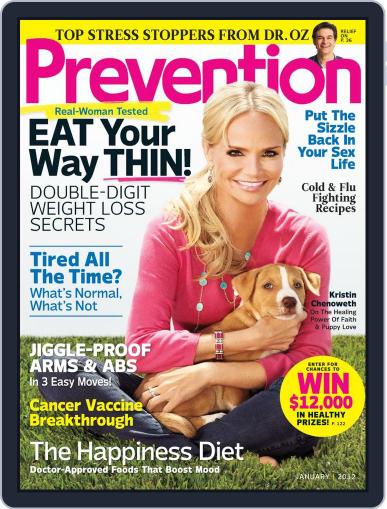 Prevention December 6th, 2011 Digital Back Issue Cover