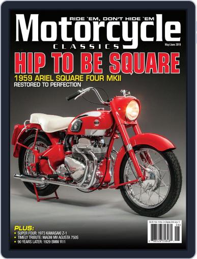 Motorcycle Classics May 1st, 2019 Digital Back Issue Cover