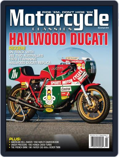 Motorcycle Classics March 1st, 2019 Digital Back Issue Cover