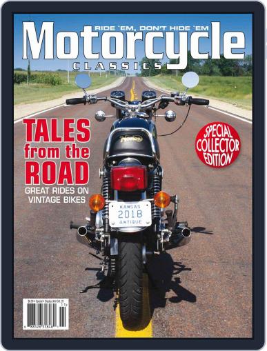 Motorcycle Classics September 2nd, 2018 Digital Back Issue Cover