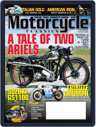 Motorcycle Classics June 20th, 2014 Digital Back Issue Cover