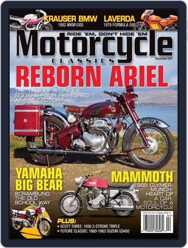 Motorcycle Classics February 21st, 2014 Digital Back Issue Cover
