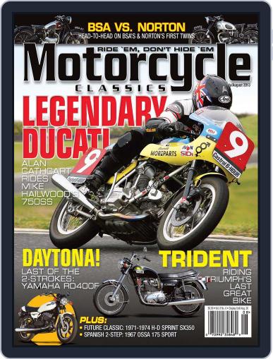 Motorcycle Classics June 18th, 2013 Digital Back Issue Cover