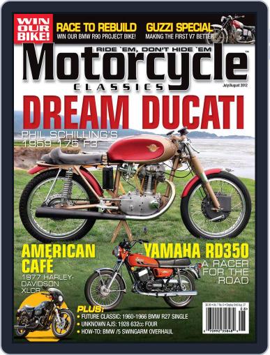 Motorcycle Classics June 19th, 2012 Digital Back Issue Cover