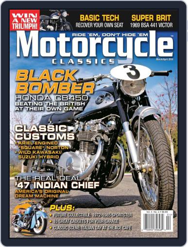 Motorcycle Classics February 4th, 2010 Digital Back Issue Cover