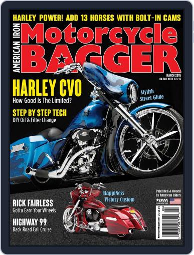 Motorcycle Bagger March 1st, 2015 Digital Back Issue Cover