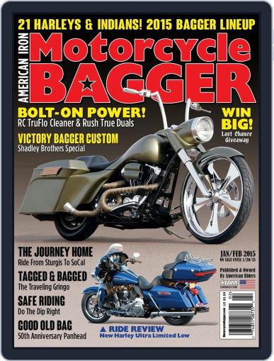 Motorcycle Bagger November 20th, 2014 Digital Back Issue Cover