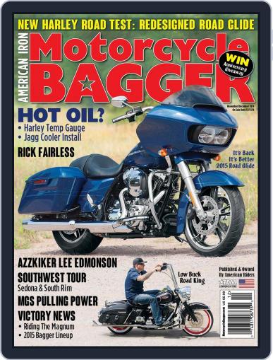 Motorcycle Bagger October 9th, 2014 Digital Back Issue Cover