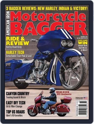 Motorcycle Bagger September 4th, 2014 Digital Back Issue Cover