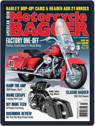 Motorcycle Bagger June 19th, 2014 Digital Back Issue Cover