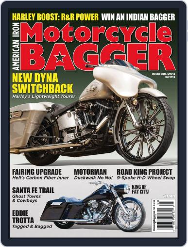 Motorcycle Bagger May 1st, 2014 Digital Back Issue Cover