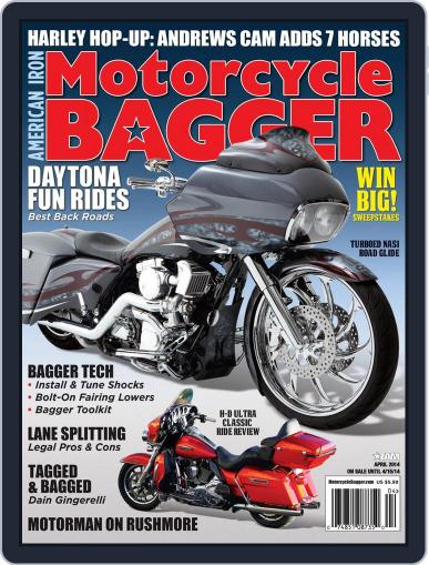 Motorcycle Bagger February 20th, 2014 Digital Back Issue Cover