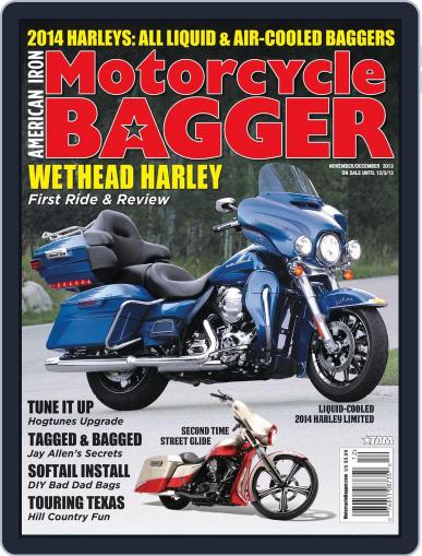 Motorcycle Bagger October 10th, 2013 Digital Back Issue Cover