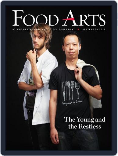 Food Arts (Digital) September 12th, 2012 Issue Cover