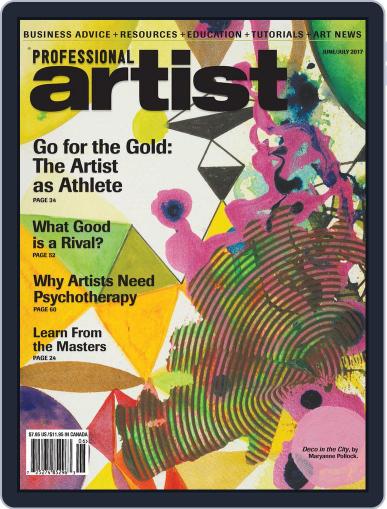 Professional Artist June 1st, 2017 Digital Back Issue Cover