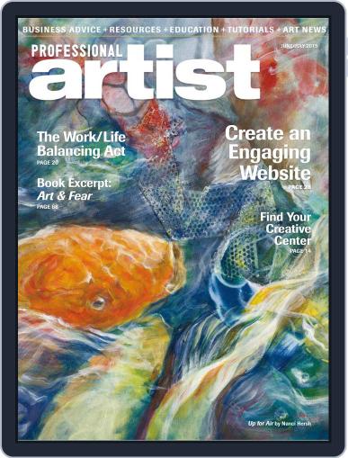 Professional Artist May 5th, 2015 Digital Back Issue Cover