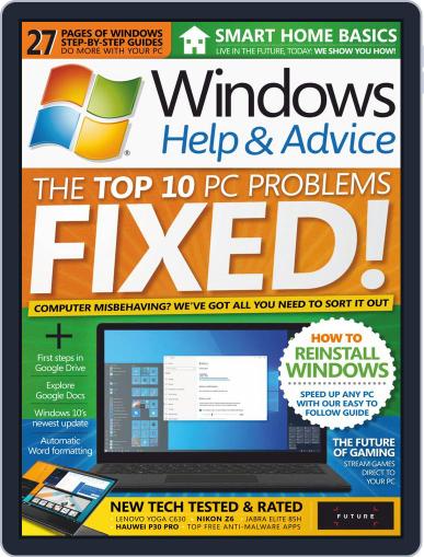 Windows Help & Advice August 1st, 2019 Digital Back Issue Cover