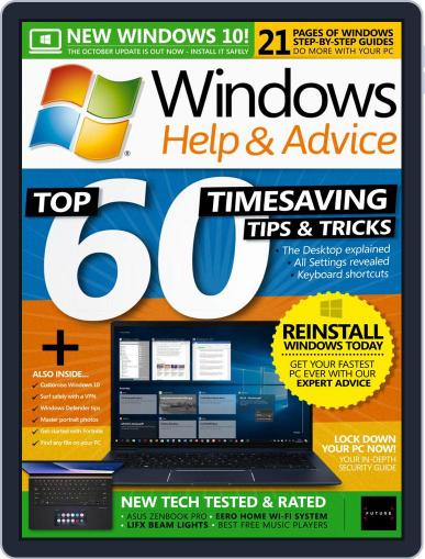 Windows Help & Advice November 1st, 2018 Digital Back Issue Cover
