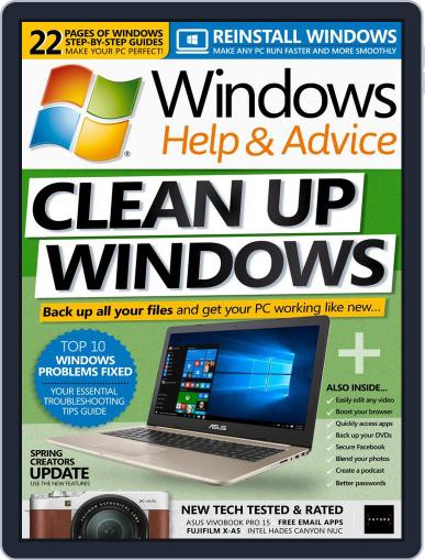 Windows Help & Advice June 1st, 2018 Digital Back Issue Cover