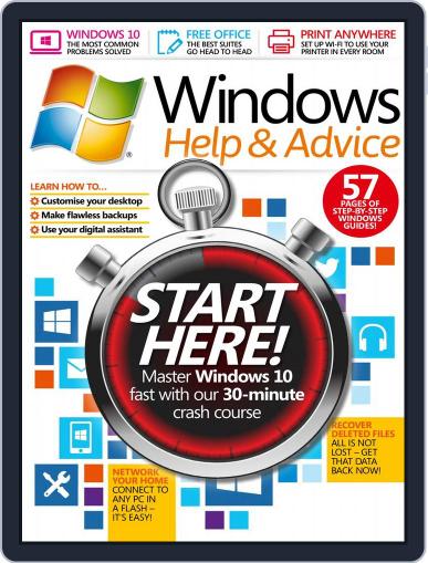 Windows Help & Advice January 1st, 2017 Digital Back Issue Cover