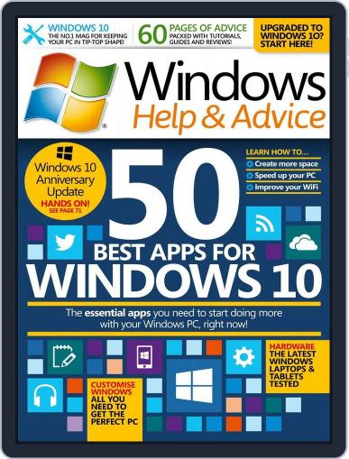 Windows Help & Advice July 29th, 2016 Digital Back Issue Cover