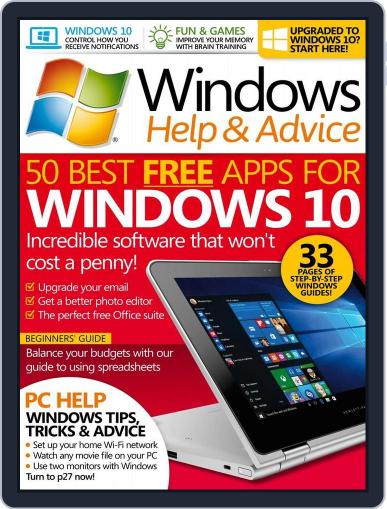 Windows Help & Advice February 12th, 2016 Digital Back Issue Cover
