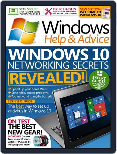 Windows Help & Advice November 15th, 2015 Digital Back Issue Cover