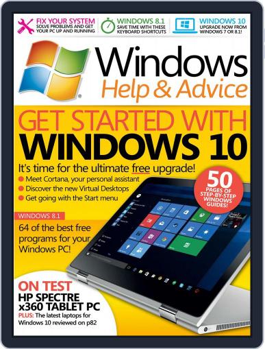 Windows Help & Advice September 1st, 2015 Digital Back Issue Cover