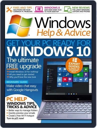 Windows Help & Advice July 2nd, 2015 Digital Back Issue Cover