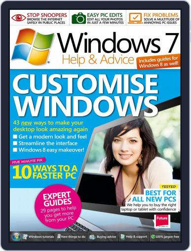Windows Help & Advice July 31st, 2014 Digital Back Issue Cover
