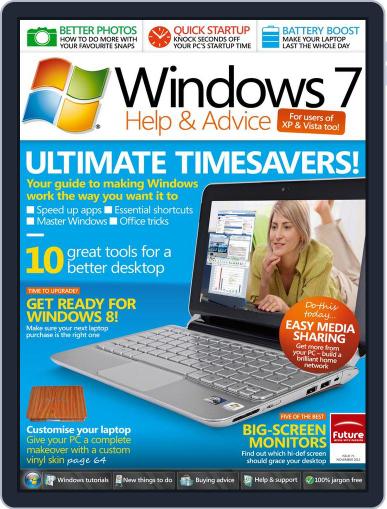 Windows Help & Advice September 27th, 2012 Digital Back Issue Cover