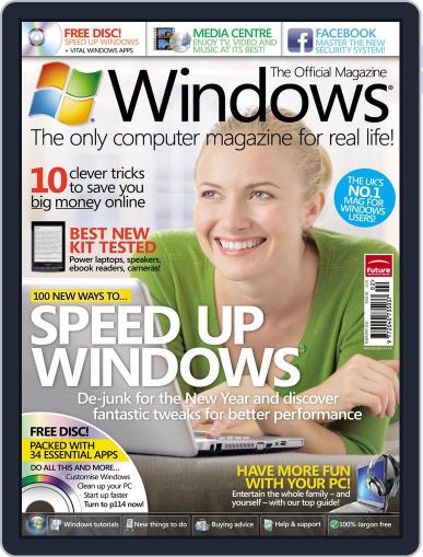 Windows Help & Advice January 18th, 2012 Digital Back Issue Cover