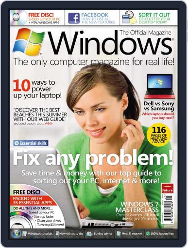 Windows Help & Advice September 1st, 2011 Digital Back Issue Cover