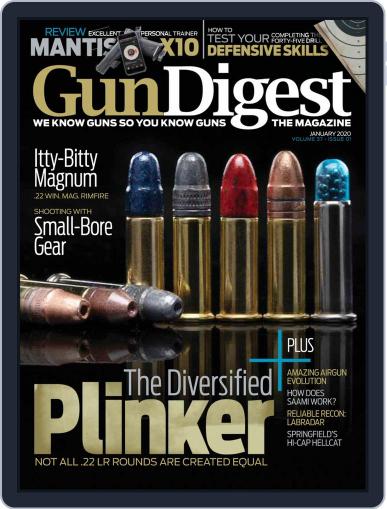 Gun Digest January 1st, 2020 Digital Back Issue Cover