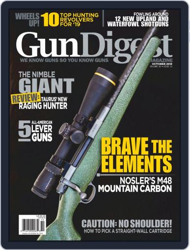 Gun Digest October 1st, 2019 Digital Back Issue Cover