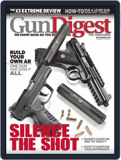 Gun Digest November 1st, 2018 Digital Back Issue Cover