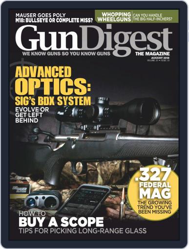 Gun Digest August 1st, 2018 Digital Back Issue Cover