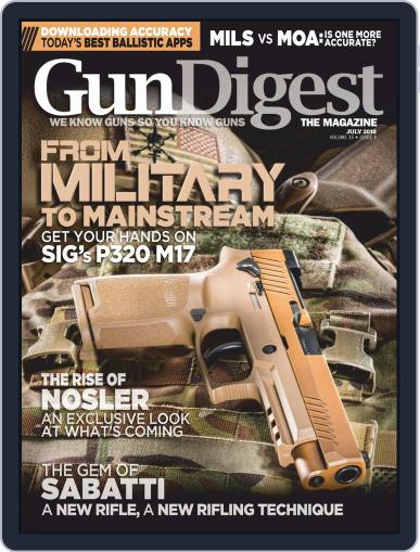 Gun Digest July 1st, 2018 Digital Back Issue Cover