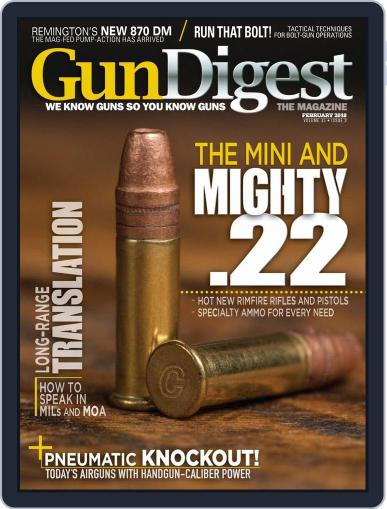 Gun Digest February 1st, 2018 Digital Back Issue Cover