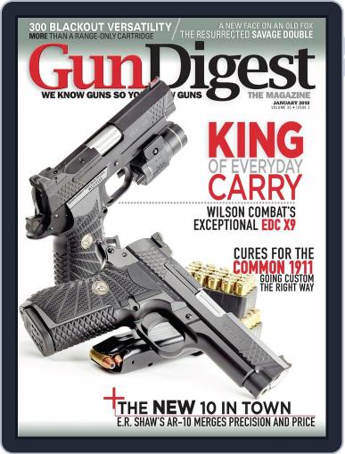 Gun Digest January 1st, 2018 Digital Back Issue Cover