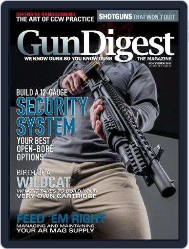 Gun Digest November 1st, 2017 Digital Back Issue Cover