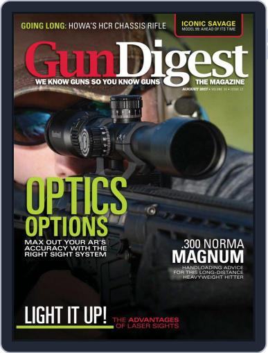 Gun Digest August 1st, 2017 Digital Back Issue Cover