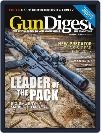 Gun Digest February 1st, 2017 Digital Back Issue Cover