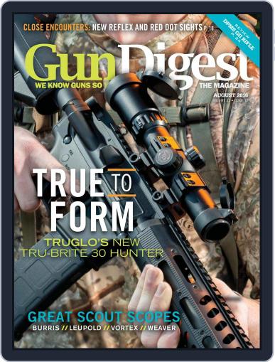 Gun Digest August 9th, 2016 Digital Back Issue Cover