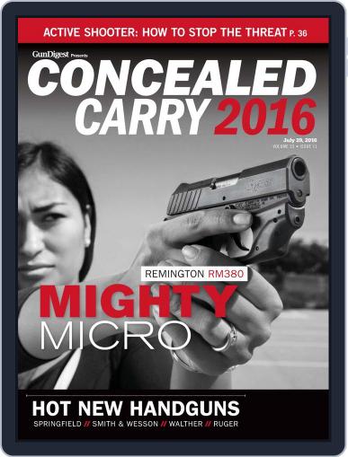 Gun Digest July 1st, 2016 Digital Back Issue Cover